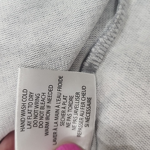 Belle by Belldini button gray top, size 3X - Picture 6 of 8